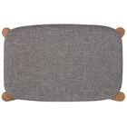 木製スツール(RM-401 スクエア 布#63 GY) 6枚目画像