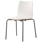 スチール脚チェア(スカラ BK-DGY) 2枚目画像