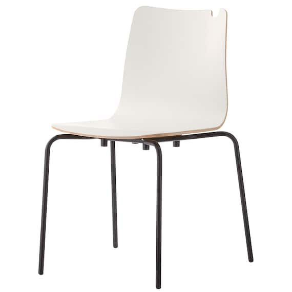 スチール脚チェア(スカラ BK-DGY) 2枚目画像