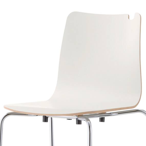 スチール脚チェア(スカラ SI-DGY) 3枚目画像