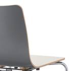 スチール脚チェア(スカラ SI-DGY) 4枚目画像