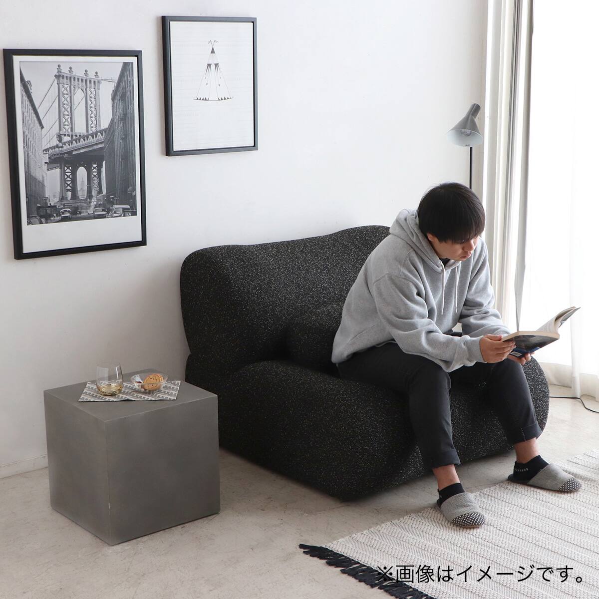 1人用ソファ(サルス BK) | ニトリネット【公式】 家具・インテリア通販