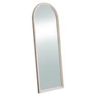 【大型】スタイルミラー アーチ型(シロカ 幅60×高さ160cm WH)