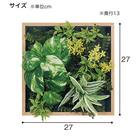 マグネットグリーン(GR1253 25角 Sサイズ 木目パネルタイプ) 9枚目画像