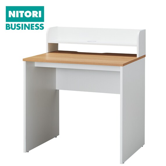 デスク＋ラック2点セット(MGN 800 OAK/WH) 1枚目画像
