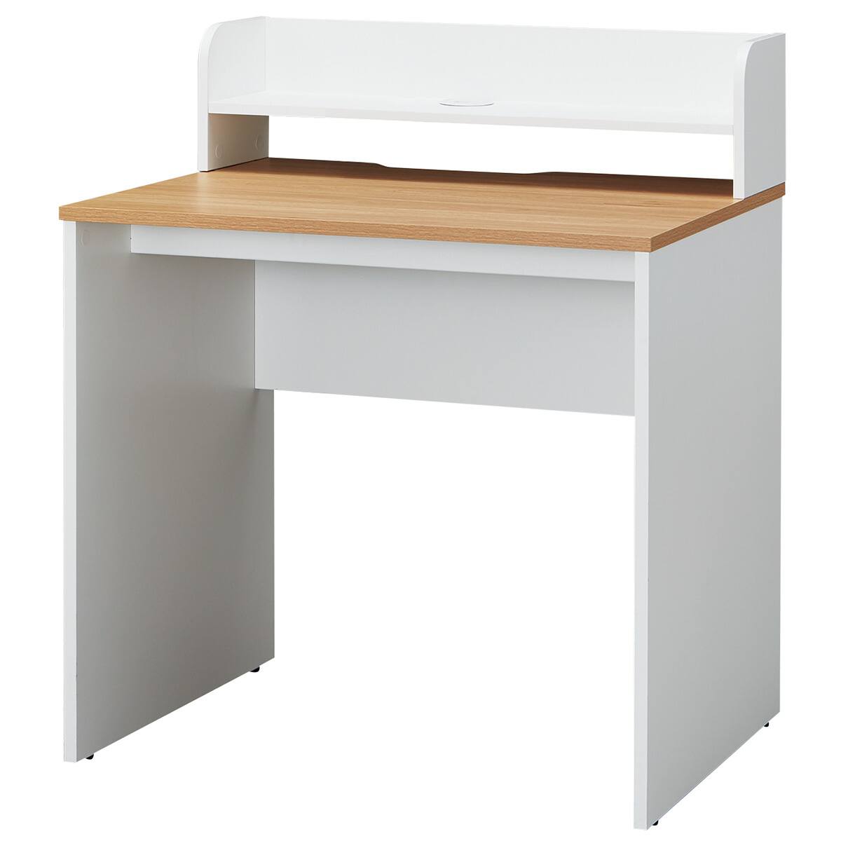 デスク＋ラック2点セット(MGN 800 OAK/WH) | ニトリネット【公式