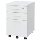 デスク+ワゴン2点セット(MGN 800 OAK/WH) 10枚目画像
