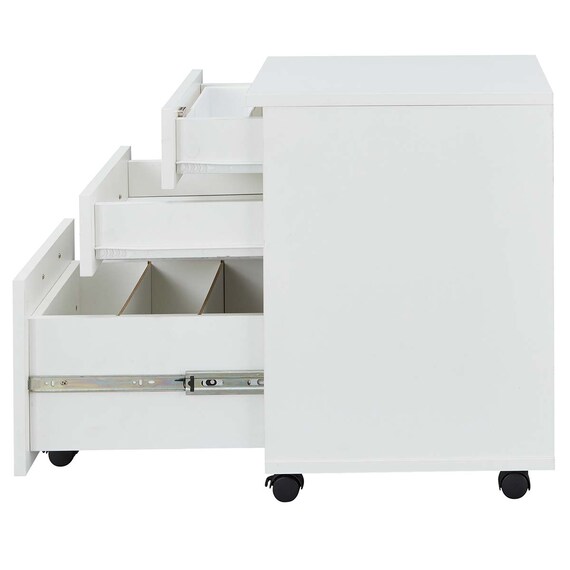 デスク＋ワゴン2点セット(MGN 800 OAK/WH) 13枚目画像