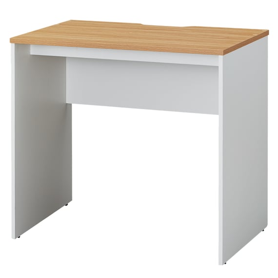 デスク(MGN 800 OAK/WH) 2枚目画像