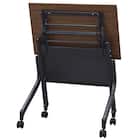 会議用テーブル(NT-7545 NF10 スチール幕板付き WN/BK) 7枚目画像