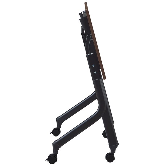 会議用テーブル(NT-7545 NF10 スチール幕板付き WN/BK) 8枚目画像