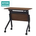 会議用テーブル(NT-7545 NF10 木目幕板付き WN/BK) 1枚目画像