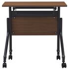 会議用テーブル(NT-7545 NF10 木目幕板付き WN/BK) 3枚目画像