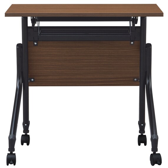 会議用テーブル(NT-7545 NF10 木目幕板付き WN/BK) 3枚目画像