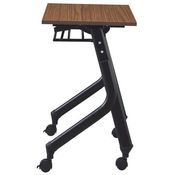 会議用テーブル(NT-7545 NF10 木目幕板付き WN/BK) 4枚目画像