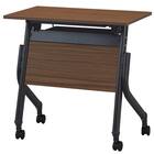 会議用テーブル(NT-7545 NF10 木目幕板付き WN/BK) 5枚目画像