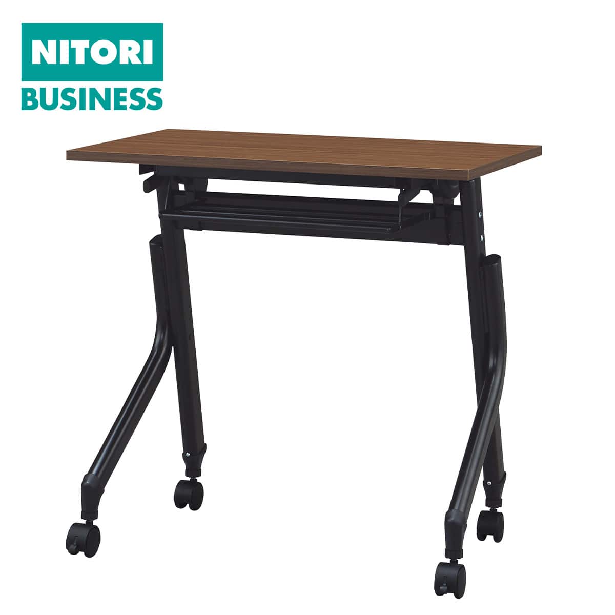 会議用テーブル(NT-7545 NF10 WN/BK) | ニトリネット【公式】 家具