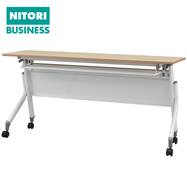 会議用テーブル(NT-NF10 スチール幕板 幅150×奥行き45/60cm)