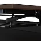 会議用テーブル(NT-15045 NF10 スチール幕板 WN/BK) 10枚目画像