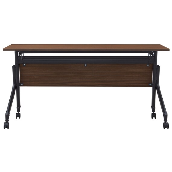 会議用テーブル(NT-15045 NF10 木目幕板 WN/BK) 3枚目画像