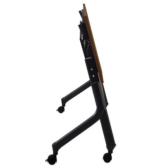 会議用テーブル(NT-15045 NF10 木目幕板 WN/BK) 8枚目画像