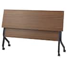 会議用テーブル(NT-15045 NF10 木目幕板 WN/BK) 9枚目画像