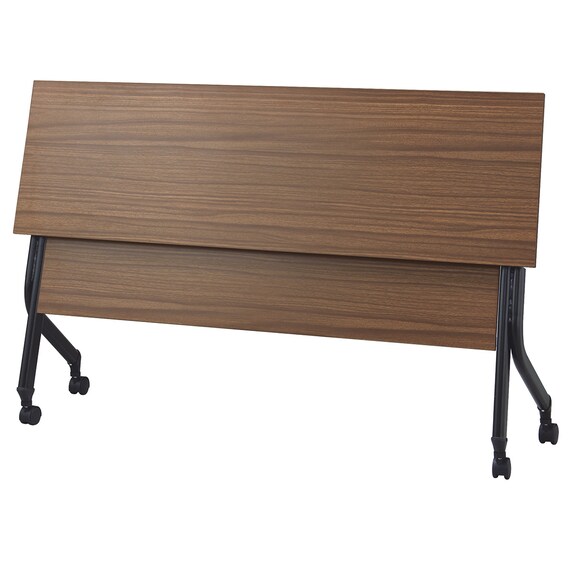 会議用テーブル(NT-15045 NF10 木目幕板 WN/BK) 9枚目画像