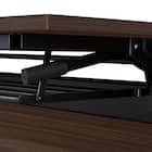 会議用テーブル(NT-15045 NF10 木目幕板 WN/BK) 10枚目画像