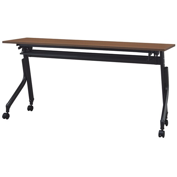 会議用テーブル(NT-15045 NF10 WN/BK) 2枚目画像