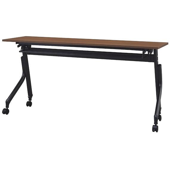 会議用テーブル(NT-15045 NF10 WN/BK) 2枚目画像