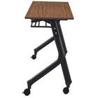 会議用テーブル(NT-15045 NF10 WN/BK) 4枚目画像