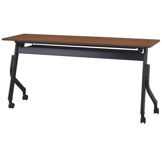 会議用テーブル(NT-15045 NF10 WN/BK) 5枚目画像