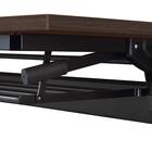 会議用テーブル(NT-15045 NF10 WN/BK) 10枚目画像