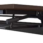 会議用テーブル(NT-15045 NF10 WN/BK) 10枚目画像