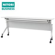 会議用テーブル(NT-NF10 スチール幕板 幅180×奥行き45/60cm)