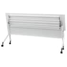 会議用テーブル(NT-18045 NF10 スチール幕板 WH) 7枚目画像