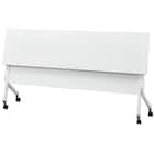 会議用テーブル(NT-18045 NF10 スチール幕板 WH) 9枚目画像