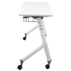 会議用テーブル(NT-18045 NF10 WH) 4枚目画像