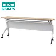 会議用テーブル(NT-NF10 スチール幕板 幅180×奥行き45/60cm)