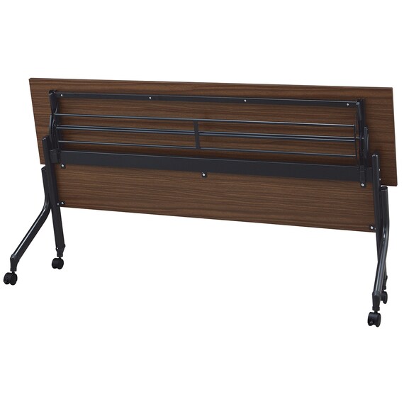 会議用テーブル(NT-18045 NF10 木目幕板 WN/BK) 7枚目画像