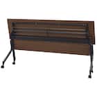 会議用テーブル(NT-18045 NF10 木目幕板 WN/BK) 7枚目画像