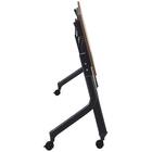 会議用テーブル(NT-18045 NF10 木目幕板 WN/BK) 8枚目画像