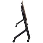 会議用テーブル(NT-18045 NF10 木目幕板 WN/BK) 8枚目画像