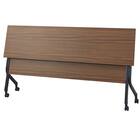 会議用テーブル(NT-18045 NF10 木目幕板 WN/BK) 9枚目画像