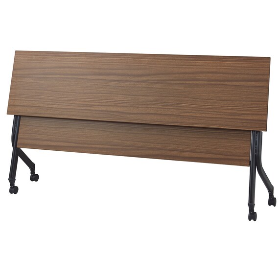 会議用テーブル(NT-18045 NF10 木目幕板 WN/BK) 9枚目画像