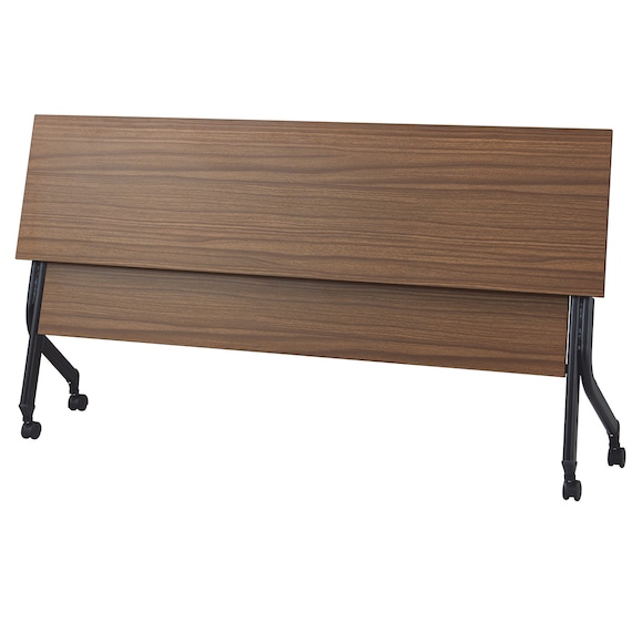 会議用テーブル(NT-18045 NF10 木目幕板 WN/BK) 9枚目画像