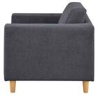 1人用布張りソファ(WD11S  DGY) 4枚目画像