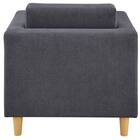 1人用布張りソファ(WD11S  DGY) 6枚目画像