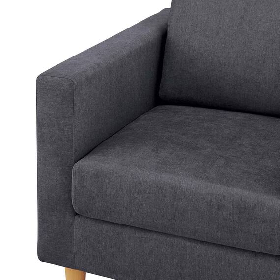 1人用布張りソファ(WD11S  DGY) 7枚目画像