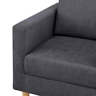 1人用布張りソファ(WD11S DGY) 7枚目画像